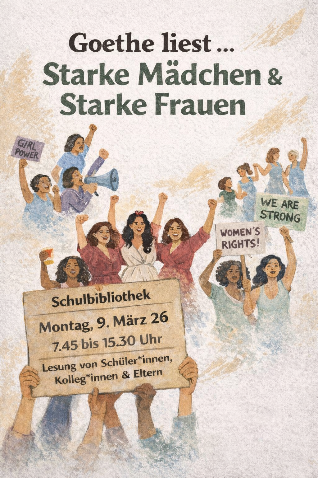 Plakat Weltfrauentag